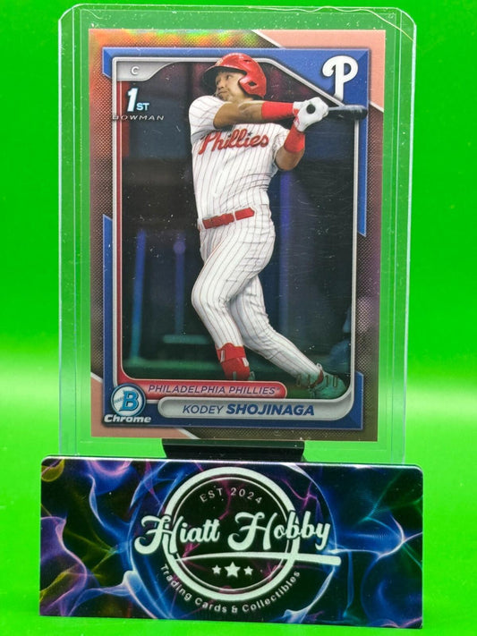 2024 Bowman Draft Chrome Baseball - Kodey Shojinaga #BDC-108 - Rose Gold /10