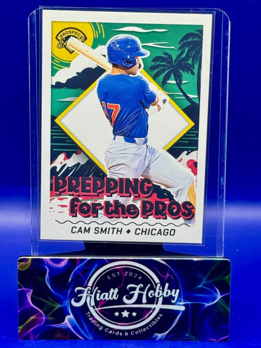 2024 Panini Prospect Edition - Prepping for the Pros Cam Smith #16 (RC)