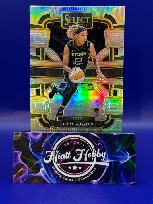 2024 Panini Select WNBA - Concourse #82 Jordan Horston - Silver Holo