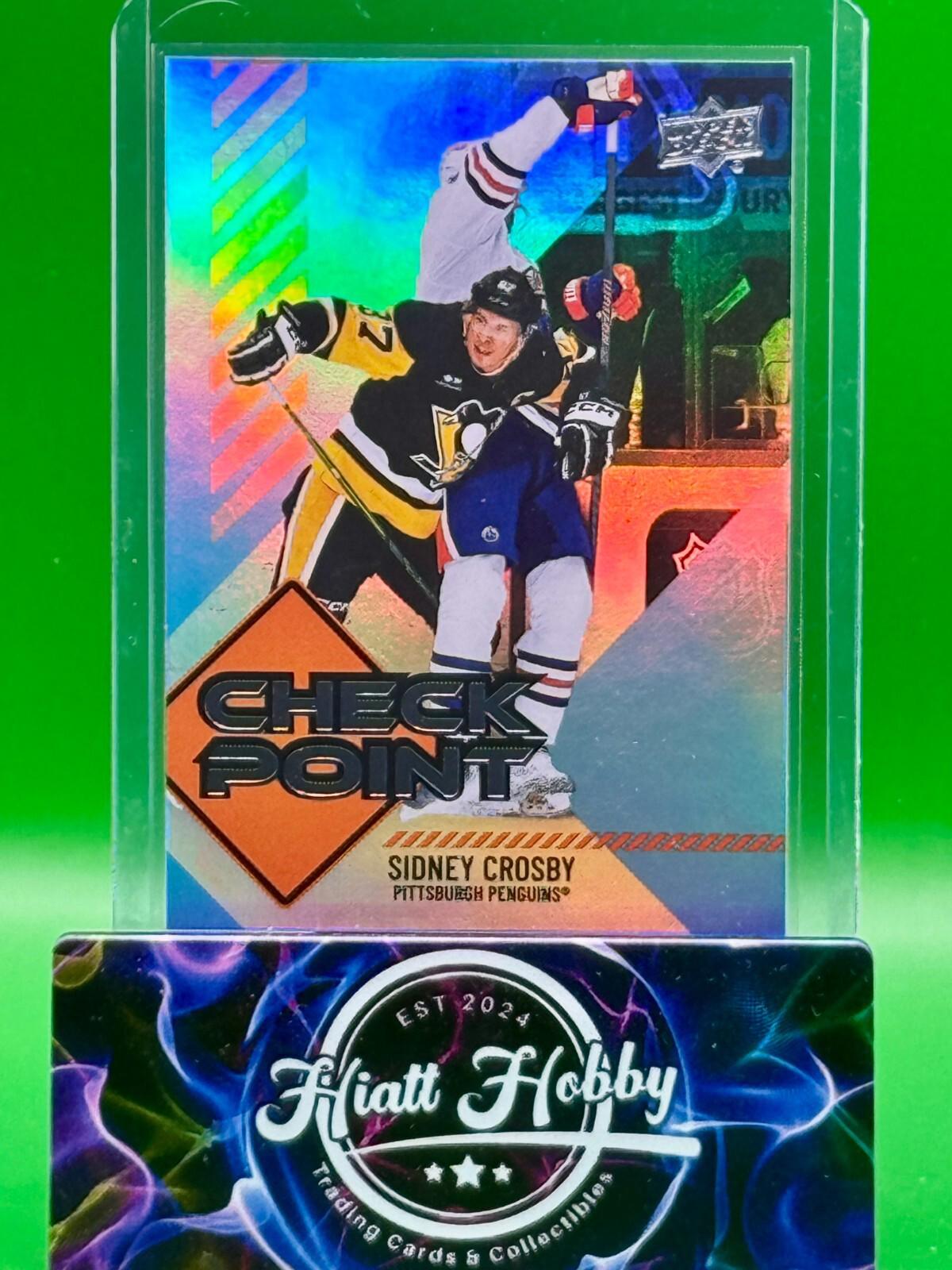 2024 Upper Deck Series 1 Hockey - Sidney Crosby #CP-14 - Checkpoint