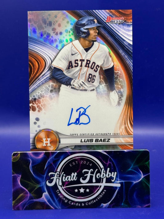 2024 Bowman's Best Baseball - Luis Baez #B24-LB - Auto