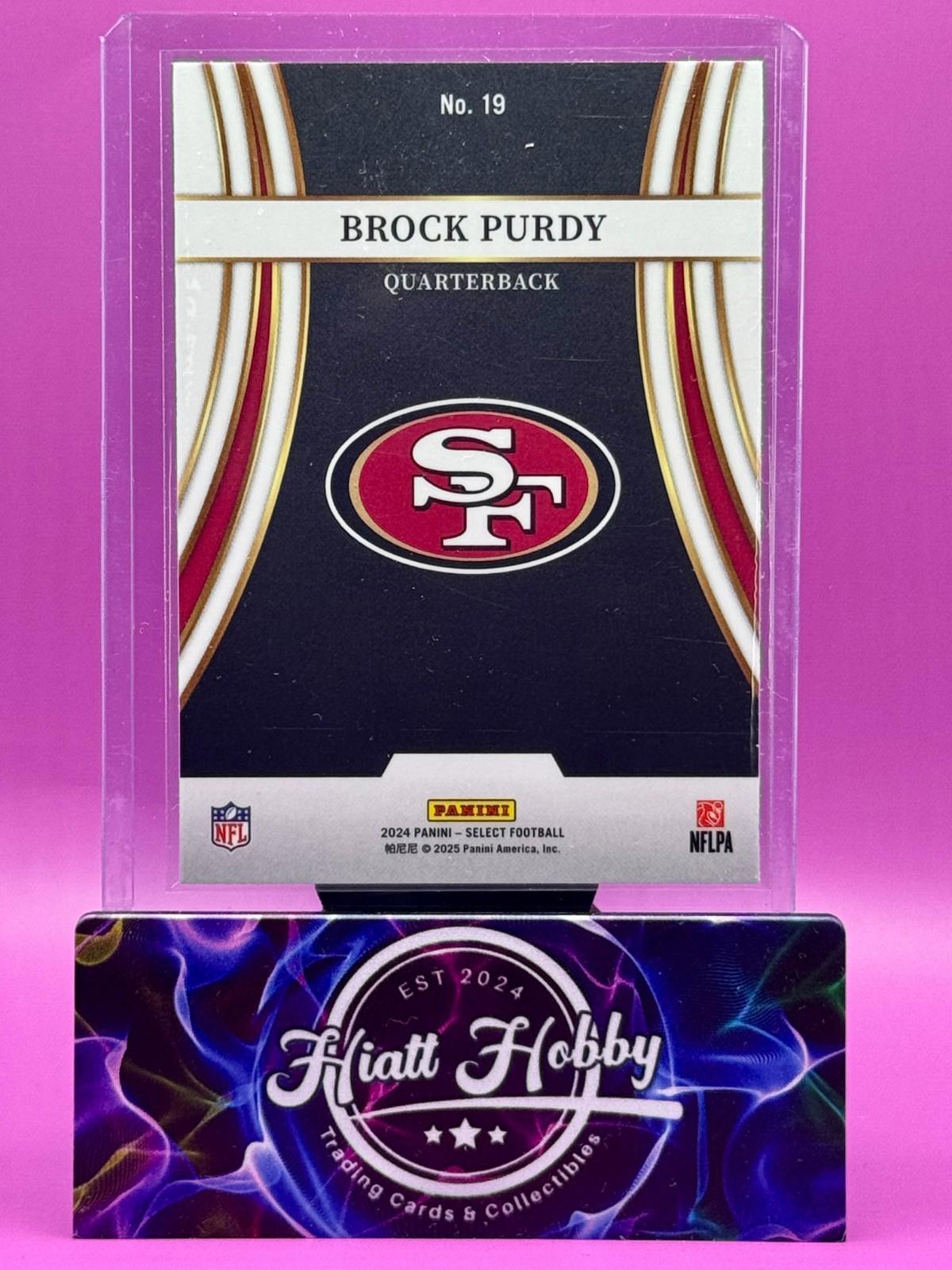 2024 Panini Select Football - Brock Purdy #19 - Turbocharged