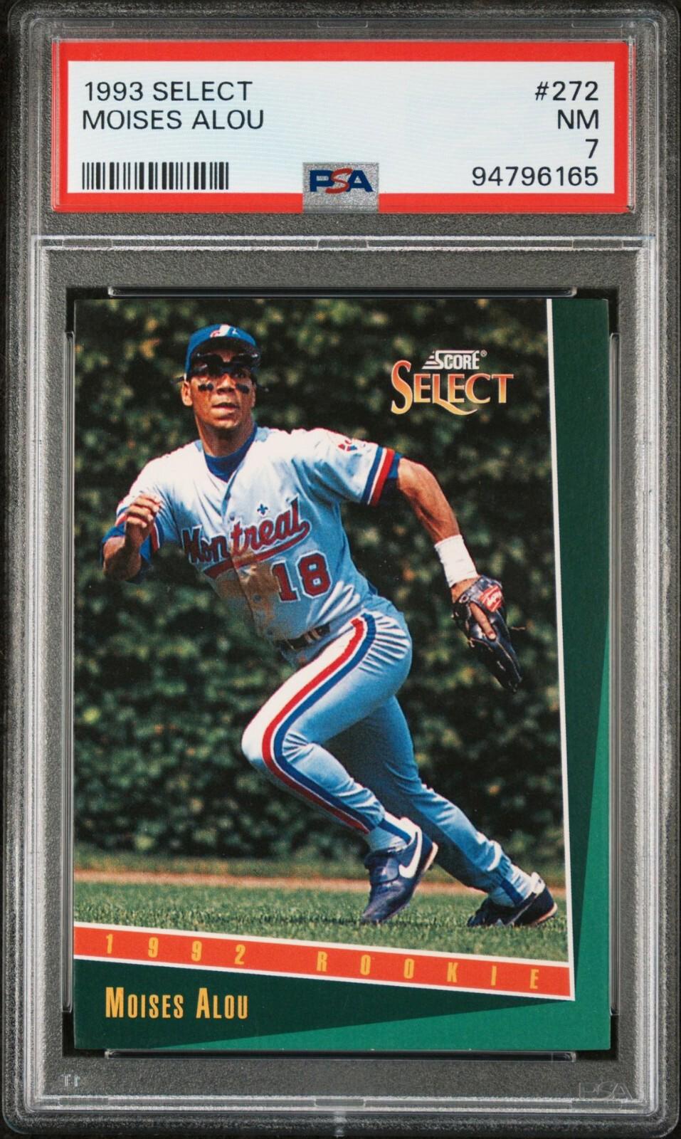1993 Score Select - #272 Moises Alou PSA 7