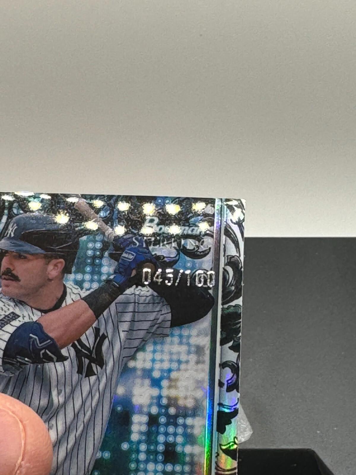 2024 Bowman Sterling - Austin Wells #BSR-49 - Sterling Silver Refractor /100