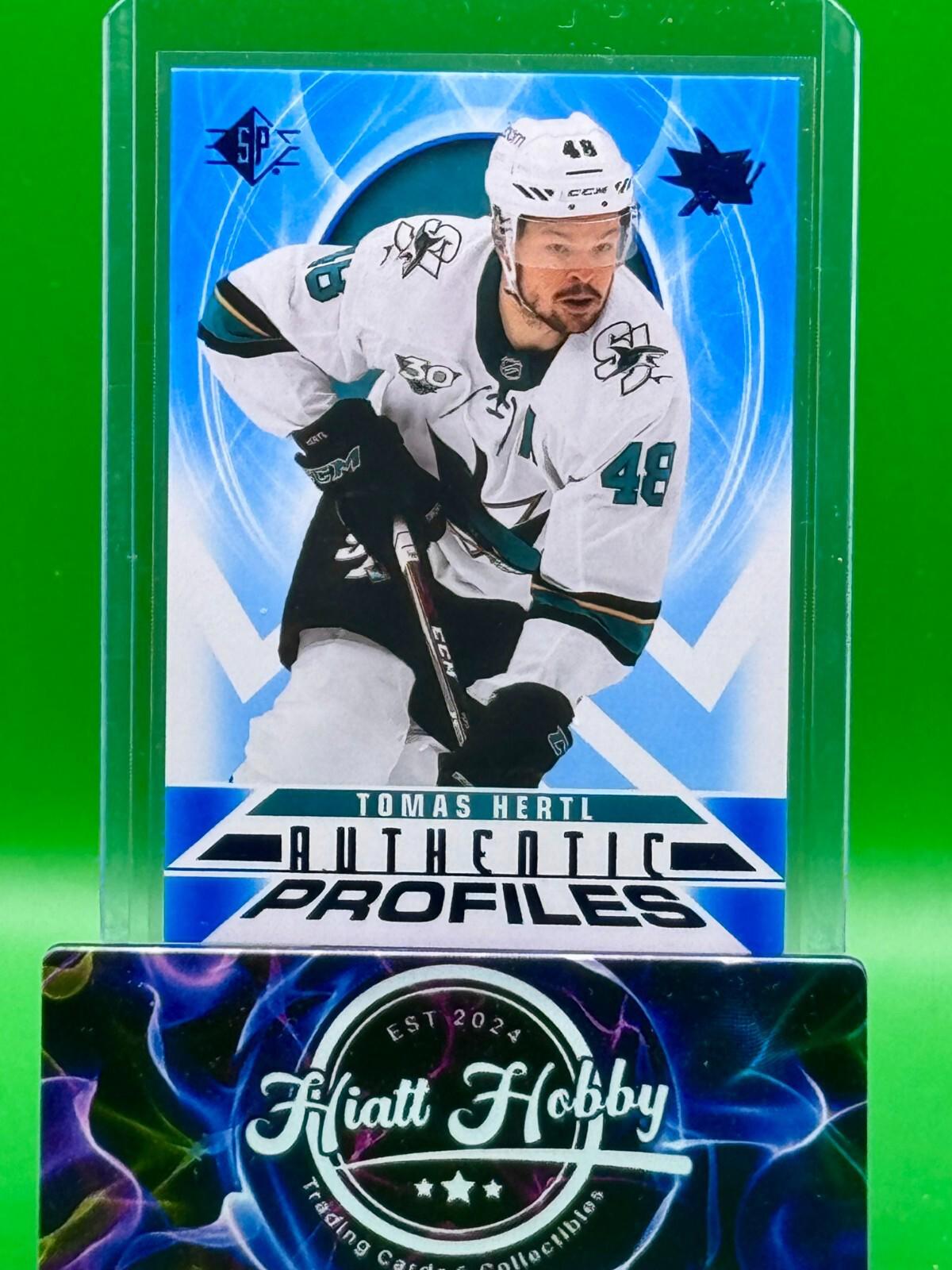 2020-21 SP Retail - Authentic Profiles Tomas Hertl #AP-13 Blue
