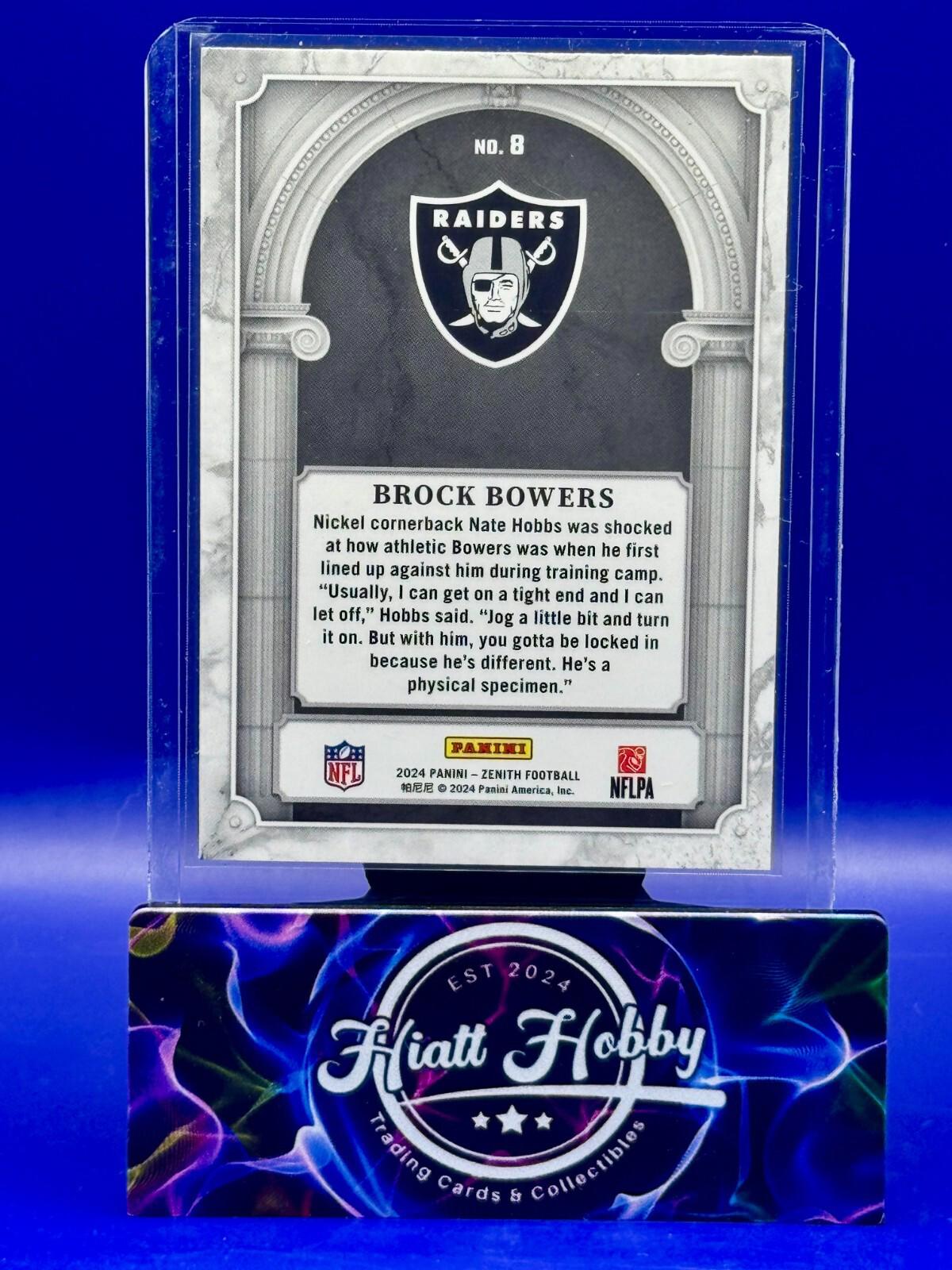 2024 Panini Zenith - Z Marquee Brock Bowers #8 (RC)