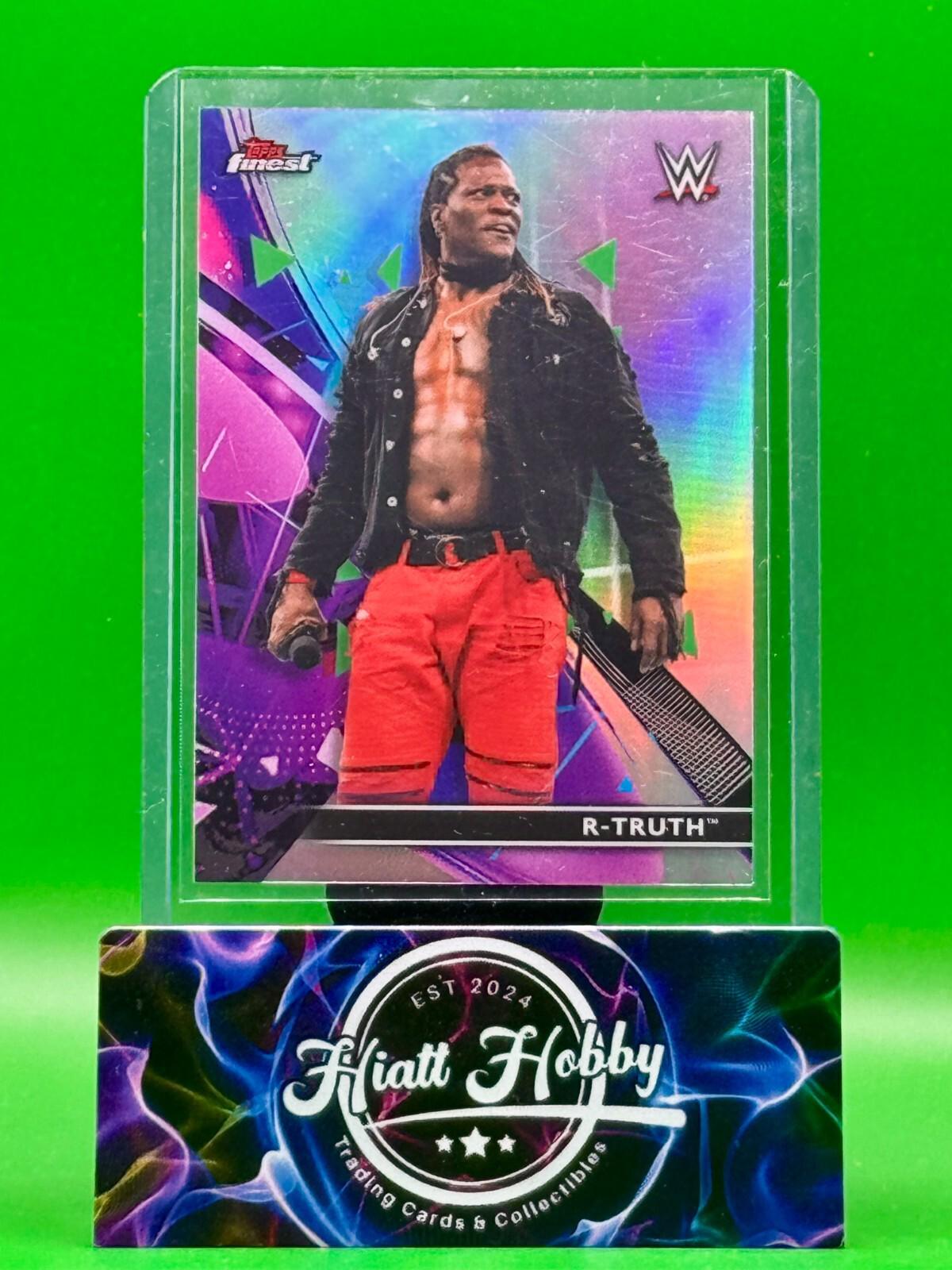 2021 Topps Finest WWE - R-Truth #29 - Refractor