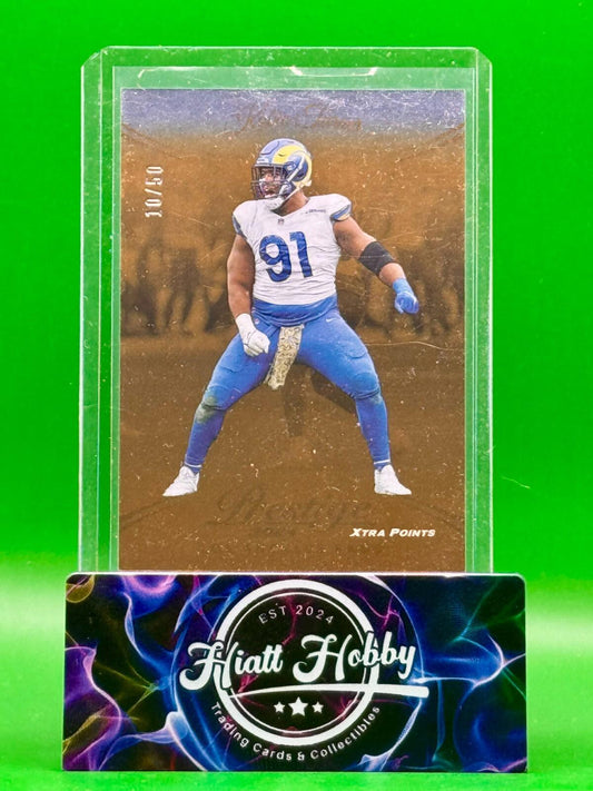 2024 Panini Prestige Football - Kobie Turner #179 - Gold Xtra Points /50