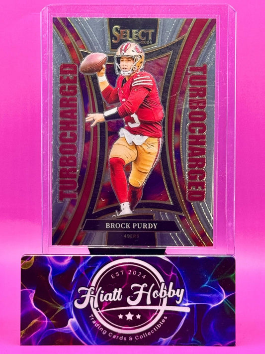 2024 Panini Select Football - Brock Purdy #19 - Turbocharged