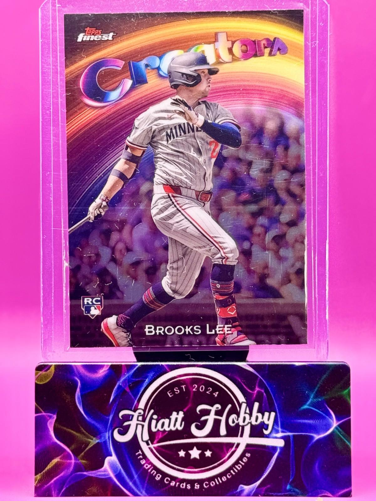 2025 Topps Finest - Brooks Lee #C-26 - Creators (RC)