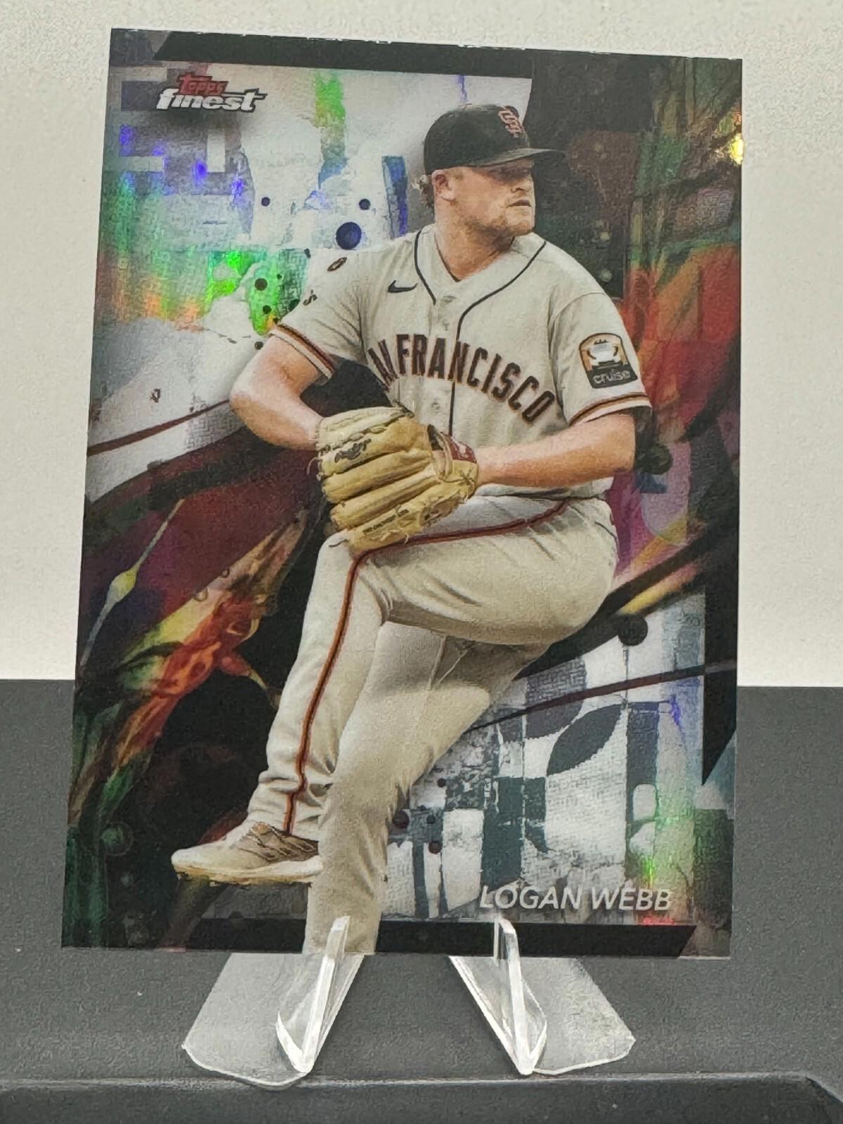 2024 Topps Finest - Common #85 Logan Webb