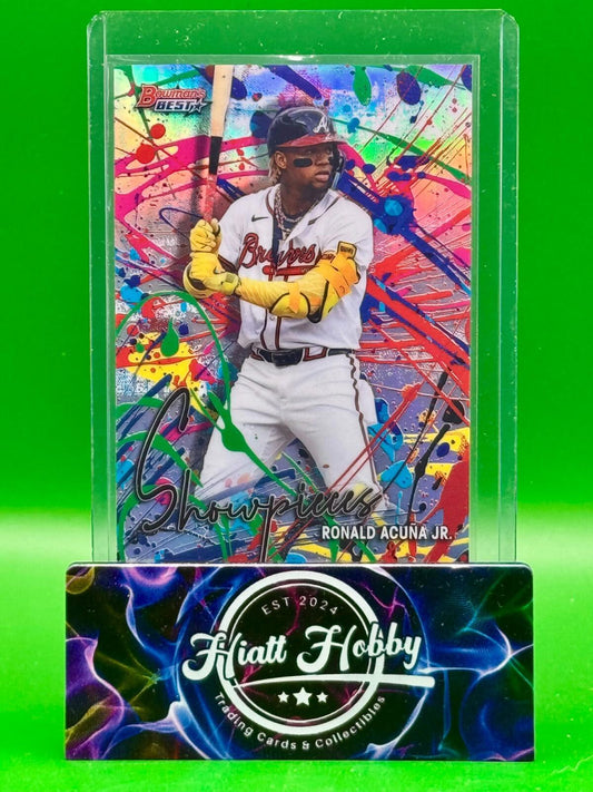 2024 Bowman's Best - Ronald Acuna Jr #BS-6 - Bowman Showpieces