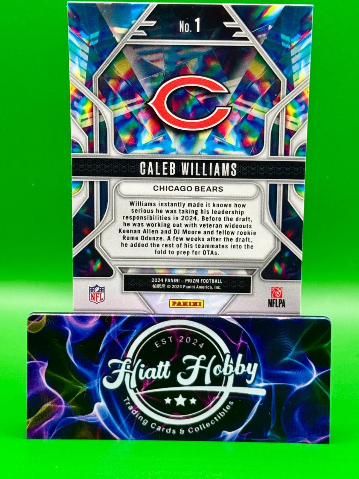2024 Panini Prizm - Prizmatic #1 Caleb Williams (RC)