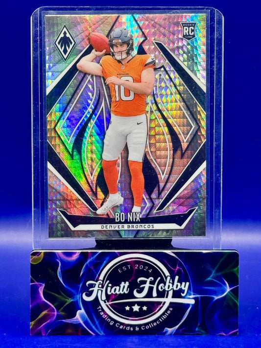 2024 Panini Phoenix - Bo Nix #159 - Hyper Prizm (RC)