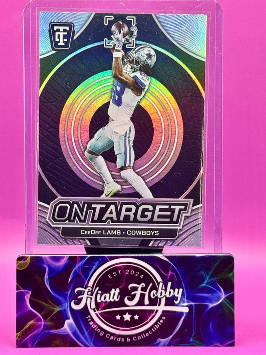 2024 Panini Total Certified Football - CeeDee Lamb #12 - On Target - Mirror