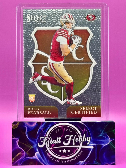 2024 Panini Select - Select Certified Rookies - Ricky Pearsall #12 (RC)