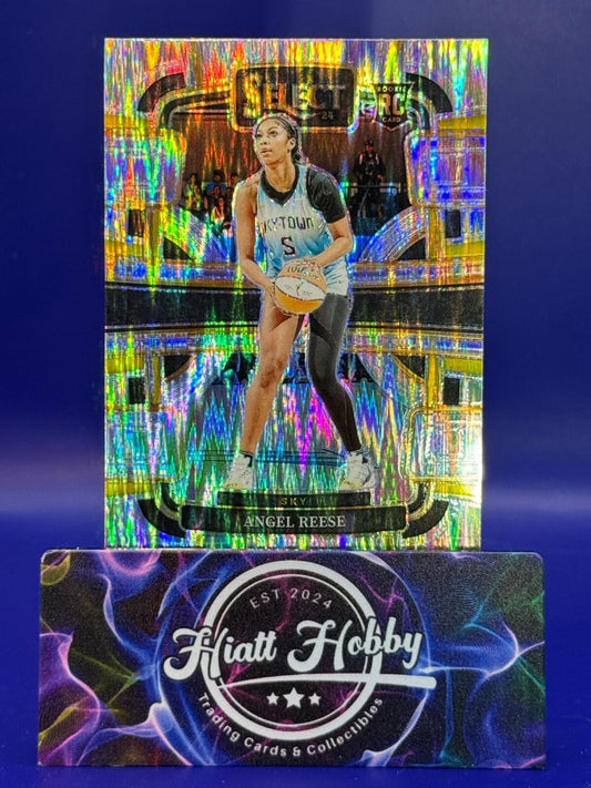 2024 Panini Select WNBA - Concourse #5 - Angel Reese (RC) - Flash Prizm