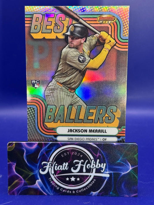 2024 Bowman's Best Baseball - Jackson Merrill #BB-2 - Best Ballers