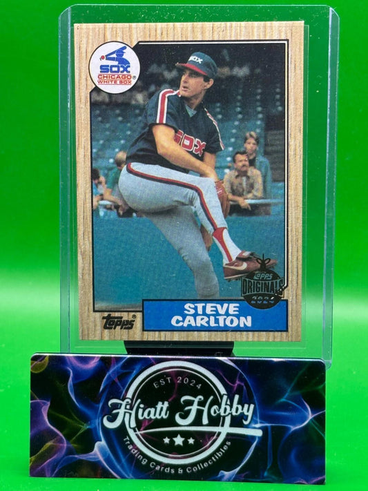 2024 Topps Baseball - Steve Carlton #718 - 1987 Topps Originals