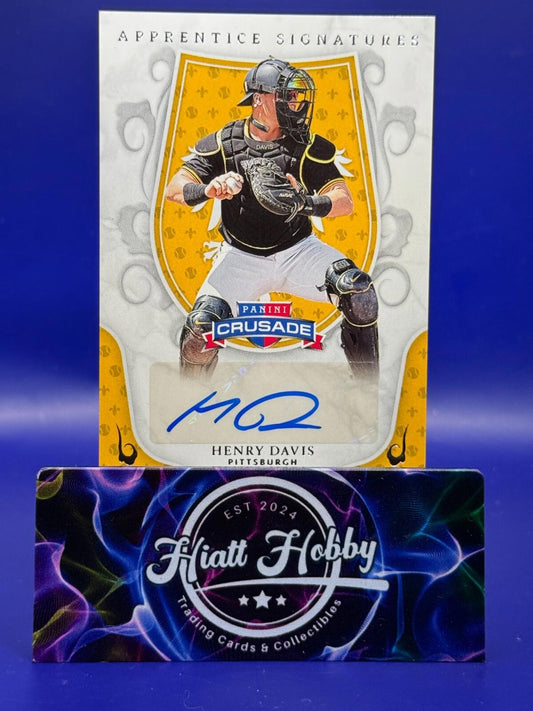 2024 Panini Crusade Apprentice Signatures #AS-HDV - Henry Davis