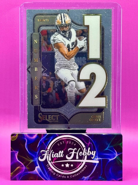 2024 Panini Select Football - Chris Olave #13 - Numbers