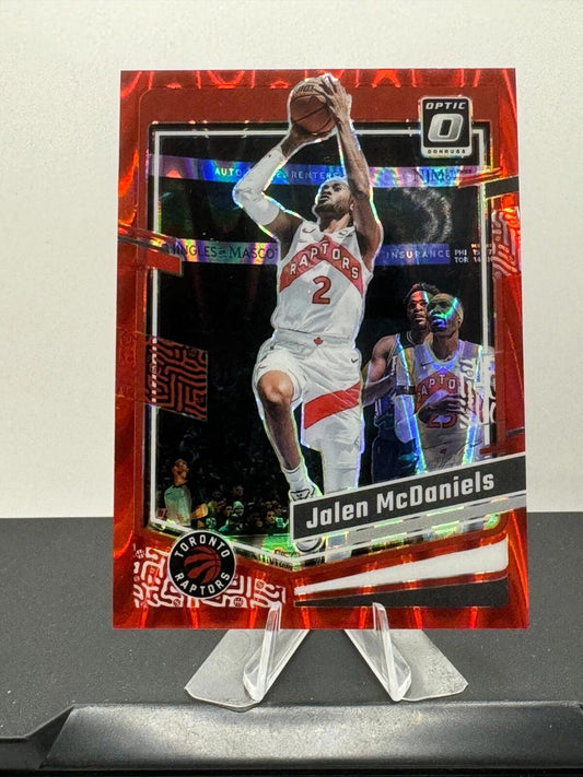 2023-24 Donruss Optic - #79 Jalen McDaniels - Red Wave 2/130 COLOR & NO MATCH!