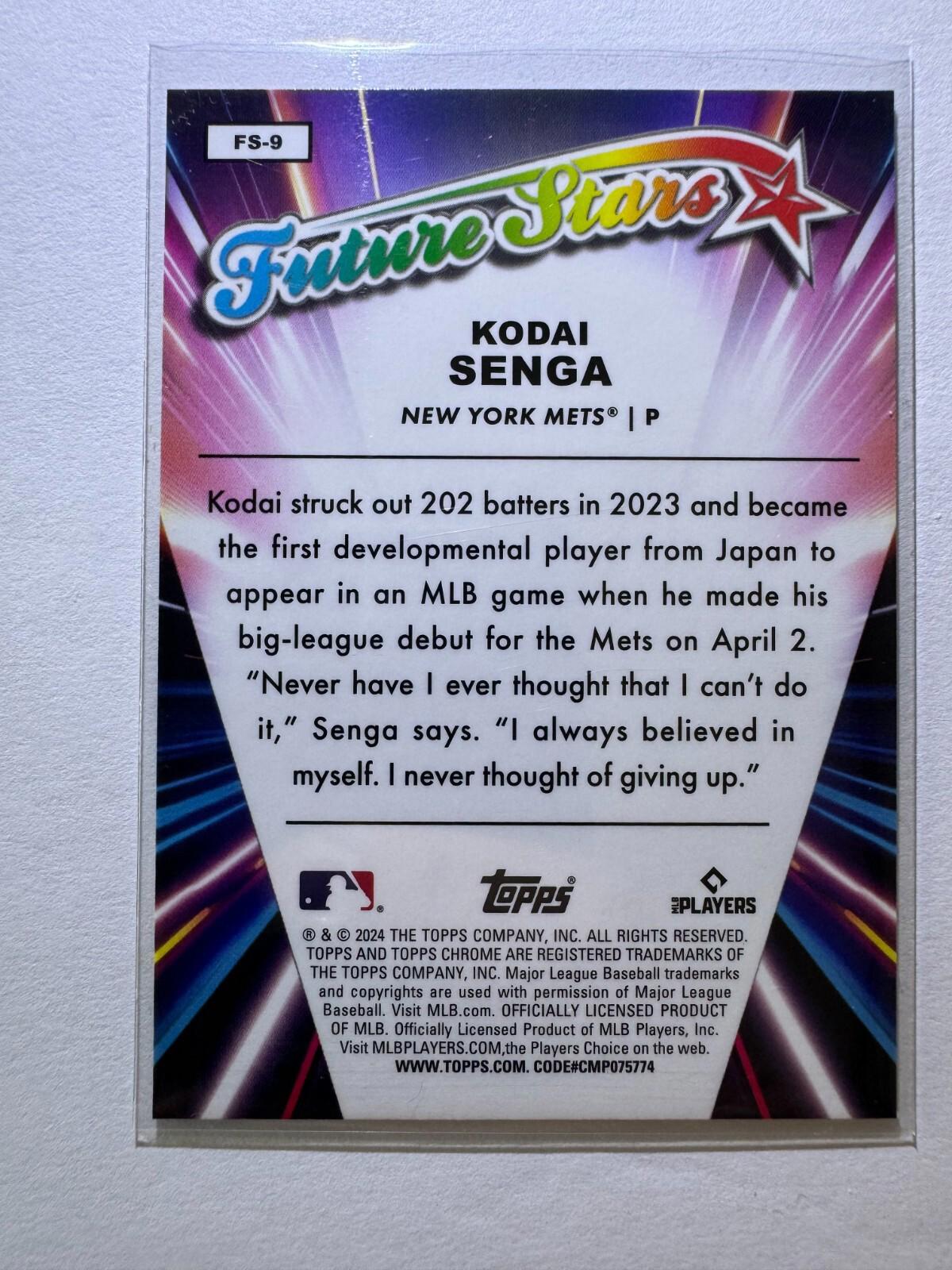 2024 Topps Chrome Future Stars - LOT of 3!