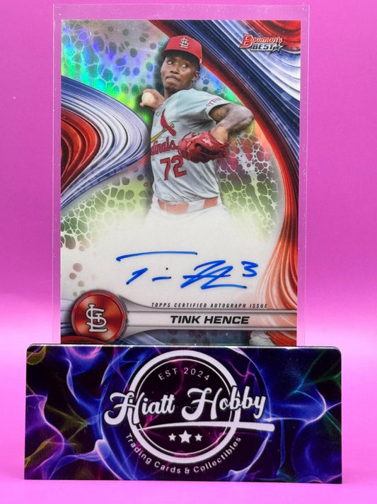 2024 Bowman's Best - Tink Hence #B24-TH - Refractor Auto (RC, AU)