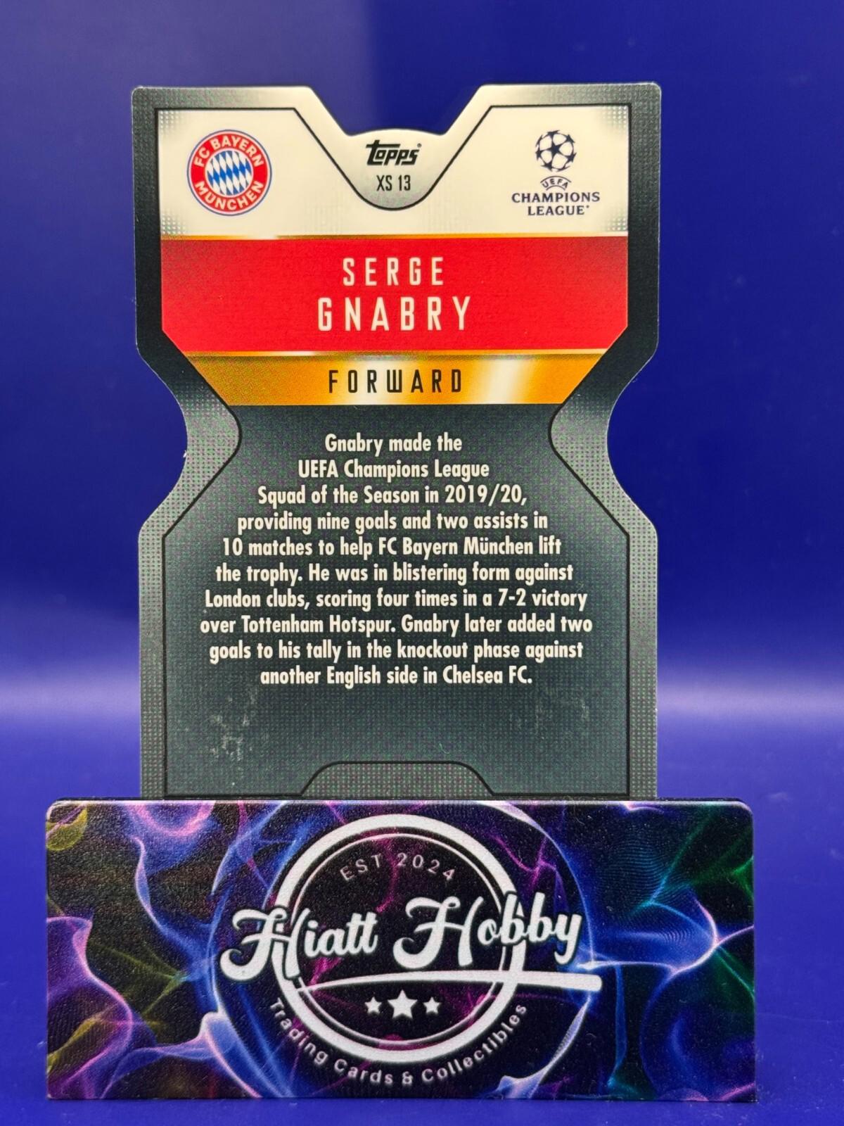 2021-22 Topps Match Attax Extra - Serge Gnabry #XS-13 - Pro Elite