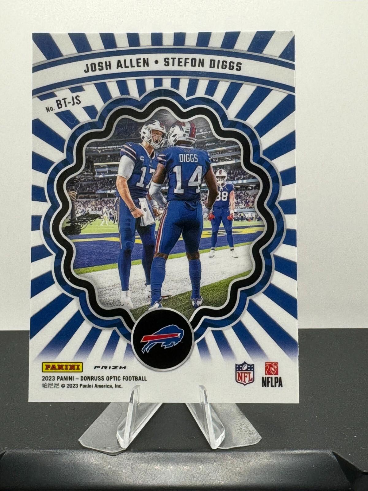 2023 Panini Donruss Optic - Best Tuddys #BT-JS Josh Allen, Stefon Diggs
