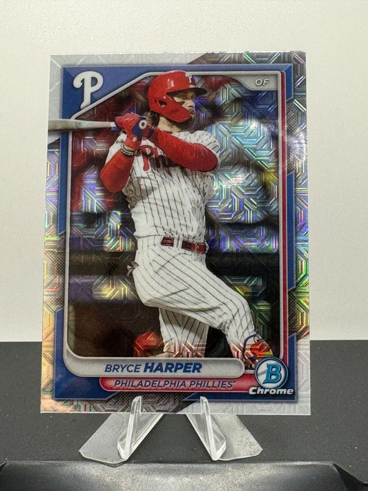 2024 Bowman - #37 Bryce Harper - MOJO REFRACTOR