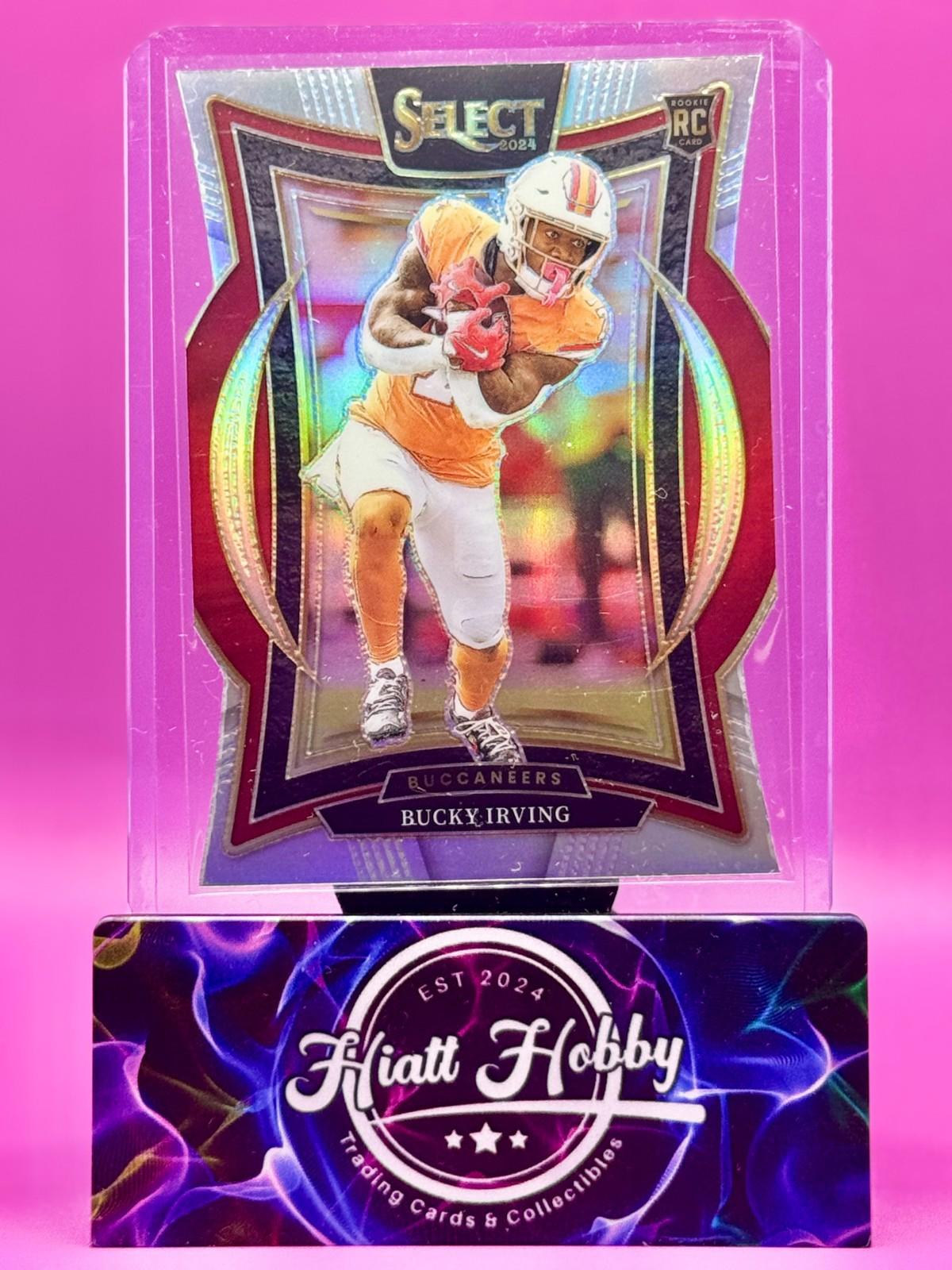 2024 Panini Select - Concourse - Bucky Irving #4 Silver Prizm Die-Cut (RC)