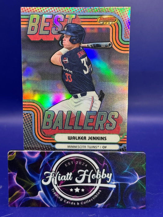 2024 Bowman's Best Baseball - Walker Jenkins #BB-14 - Best Ballers