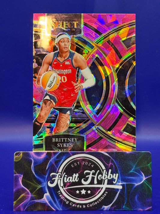 2023-24 Panini Select - Premier Level #106 - Brittney Sykes - Pink Ice