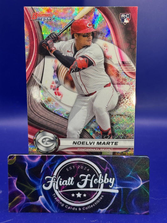 2024 Bowman's Best Baseball - Noelvi Marte #19 - Wave Refractor