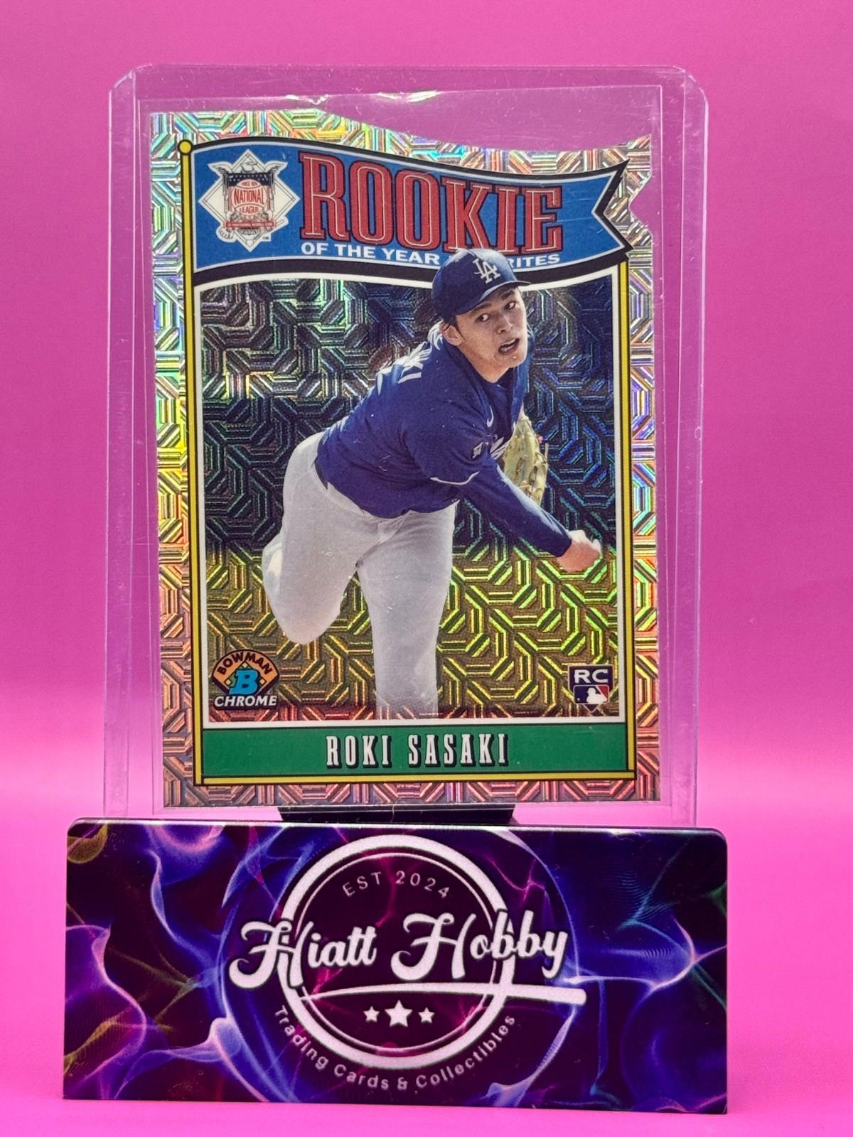 2025 Bowman Chrome - Roki Sasaki #ROY-10 - ROY Favorites - Mojo