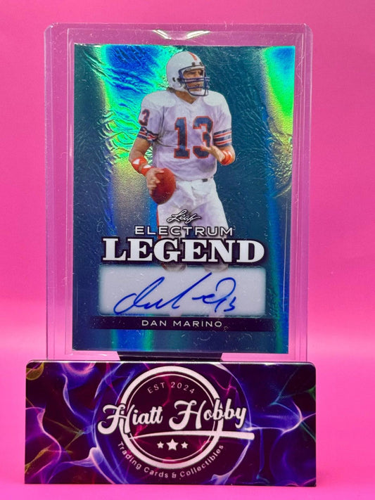 2024 Leaf Electrum - Dan Marino #LA-DM1 - Platinum Legend Auto /6