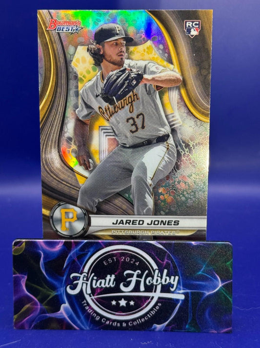 2024 Bowman's Best Baseball - Jared Jones #54 - Refractor