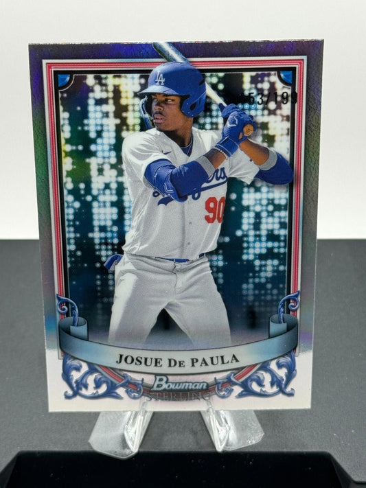 2024 Bowman Sterling - Josue De Paula #BSP-32 - Refractor /199