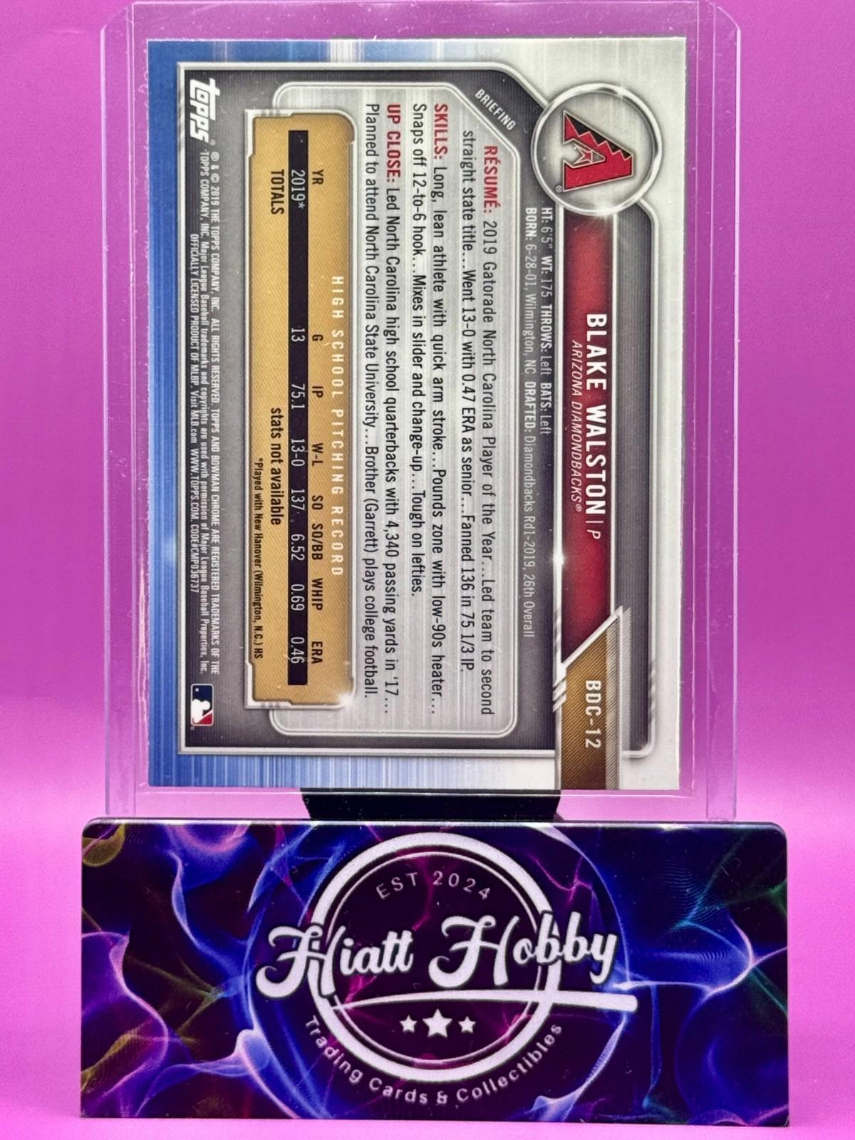 2019 Bowman Draft Chrome Sapphire - Complete your set. RC and Superstars
