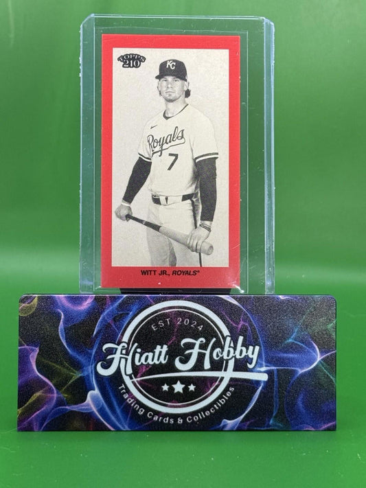 2024 Topps 206 - Old Mill Back - Bobby Witt Jr. - 1910 T206 Series