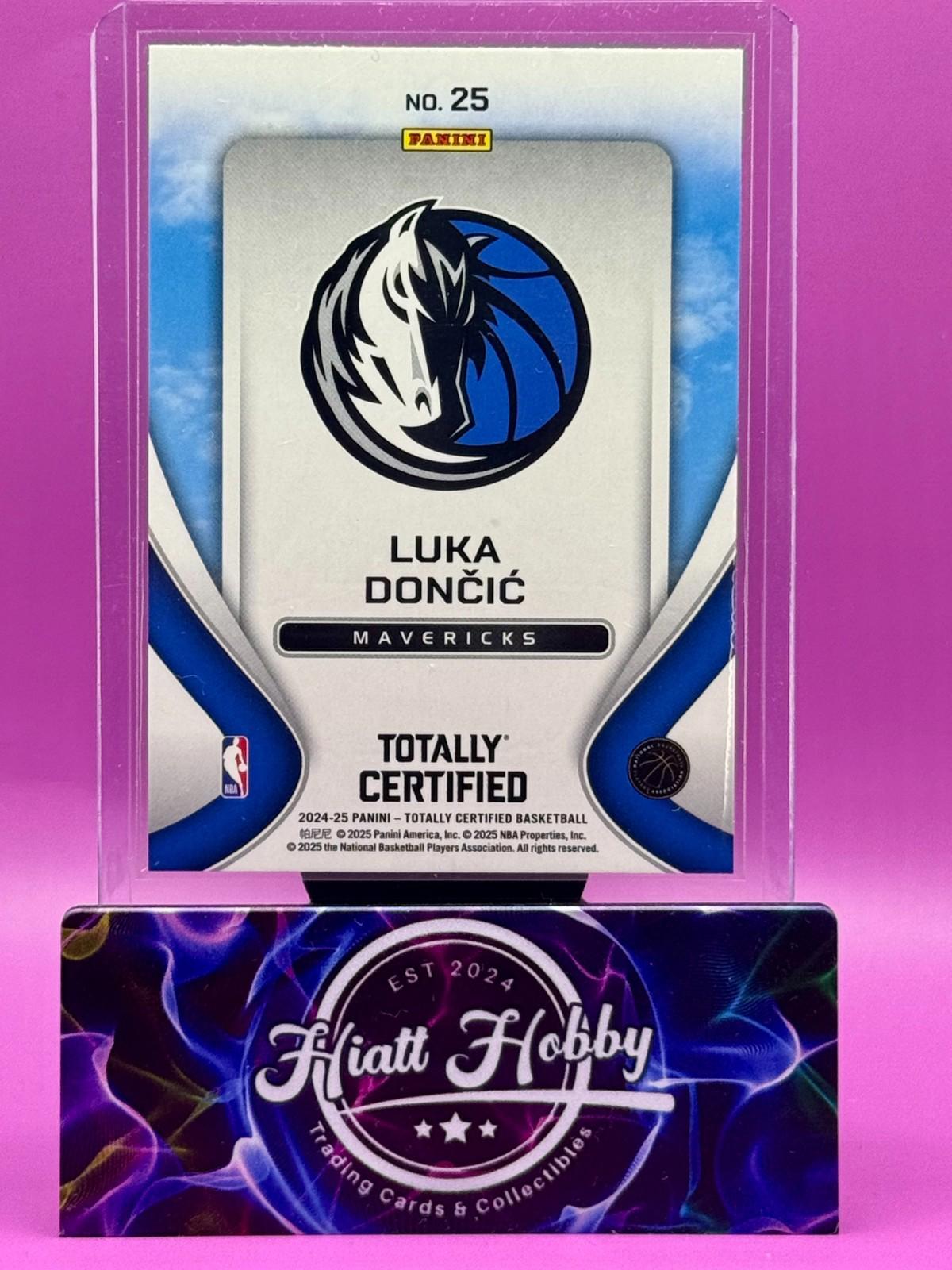 2024-25 Panini Total Certified - Luka Doncic #25 Franchise Foundations - Mirror