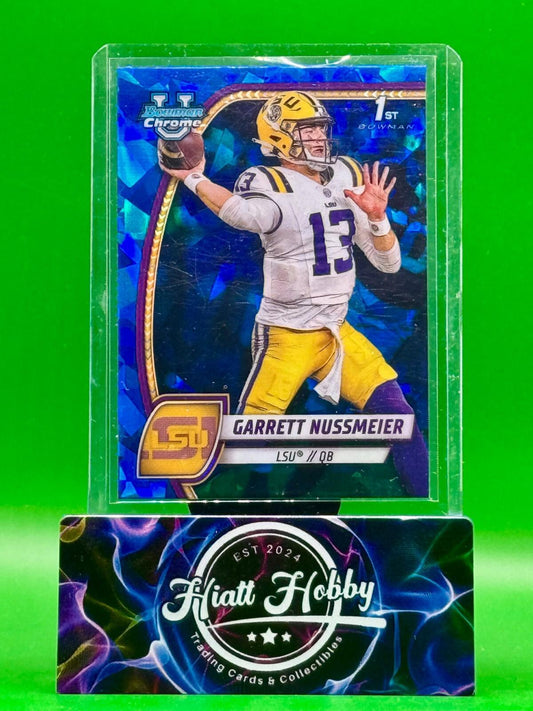 2024 Bowman Chrome Sapphire University - Garrett Nussmeier #5