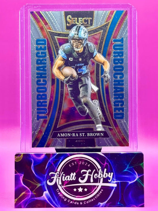 2024 Panini Select - Turbocharged - Amon-Ra St. Brown #25