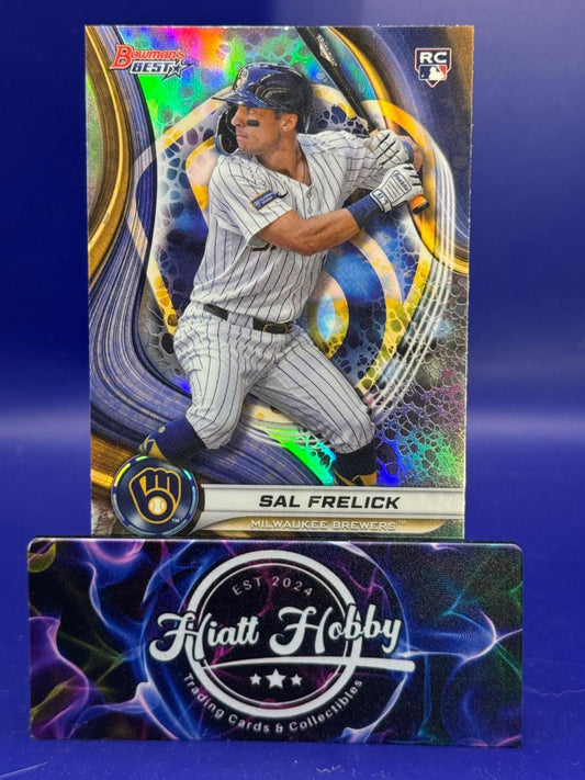 2024 Bowman's Best Baseball - Sal Frelick #37 - Refractor