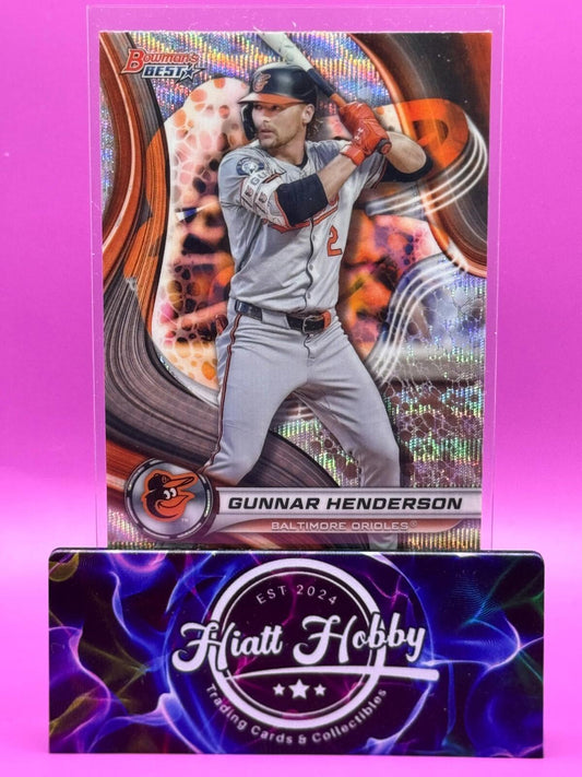 2024 Bowman's Best - Gunnar Henderson #8 - Wave Refractor (RC)