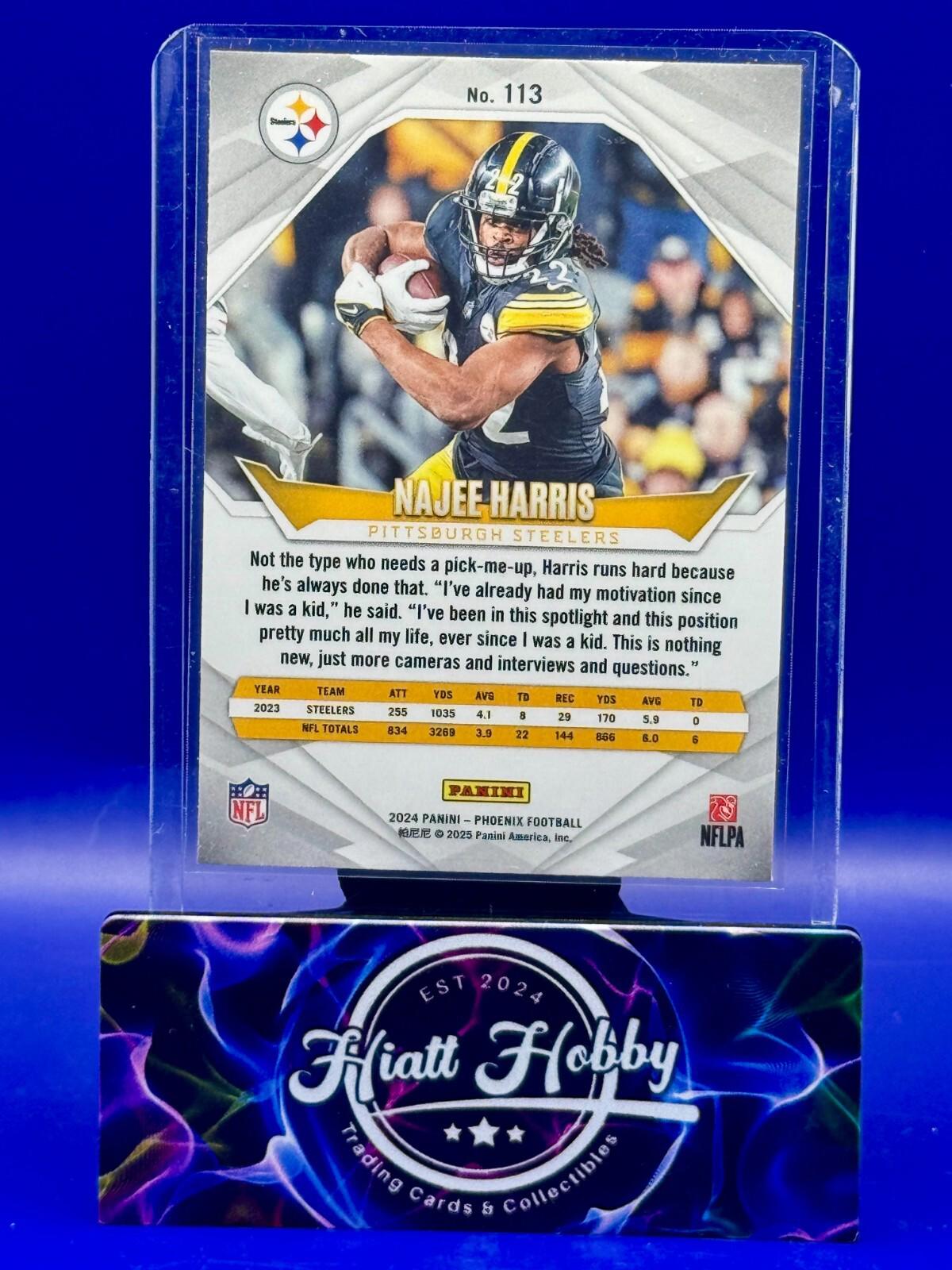 2024 Panini Phoenix - Najee Harris #113 Purple