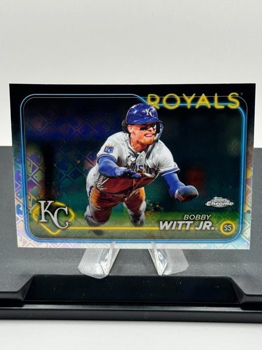 2024 Topps Chrome - #120 Bobby Witt Jr. - Logofractor