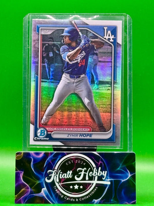 2024 Bowman Draft Chrome Baseball - Zyhir Hope #BDC-139 - Refractor (RC)
