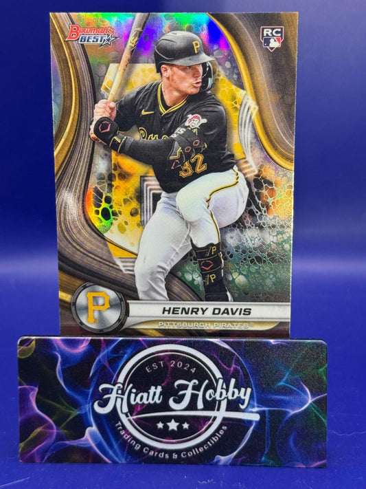 2024 Bowman's Best Baseball - Henry Davis #50 - Refractor